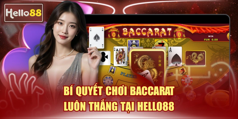 mẹo chơi baccarat luôn thắng tại Hello88