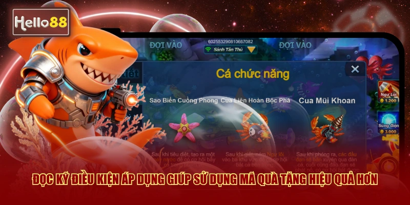 Đọc kỹ điều kiện áp dụng giúp sử dụng mã quà tặng hiệu quả hơn