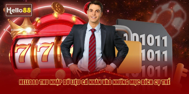 Hello88 thu nhập dữ liệu cá nhân vào những mục đích cụ thể