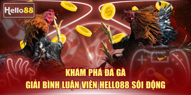Đá gà giải bình luận viên Hello88