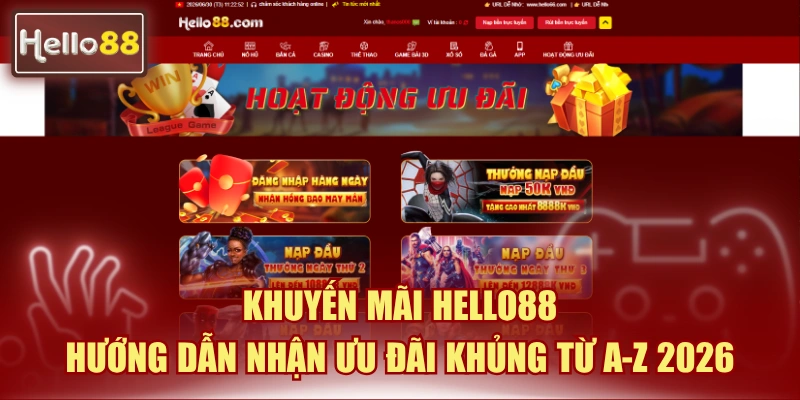 khuyến mãi Hello88
