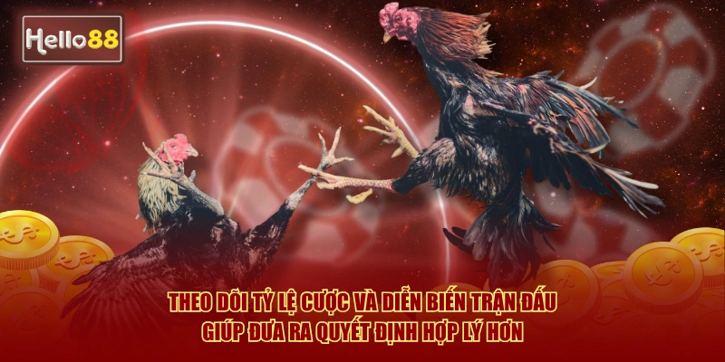 Theo dõi tỷ lệ cược và diễn biến trận đấu giúp đưa ra quyết định hợp lý hơn