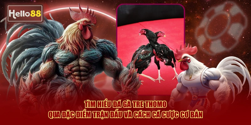 Tìm hiểu đá gà tre Thomo qua đặc điểm trận đấu và cách cá cược cơ bản