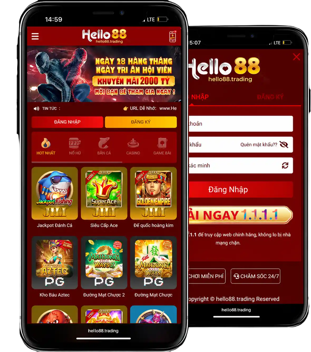 tải app hello88